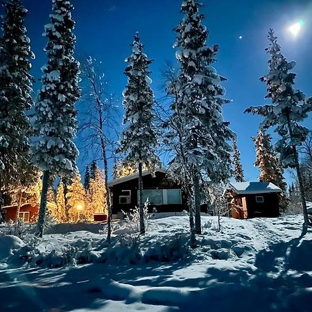 הוילה Jukkasjärvi Camp Caroli Family House מראה חיצוני תמונה